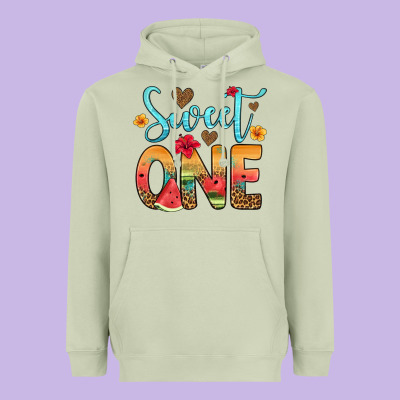 Sweet One Watermelon Heavyweight Hoodie Designed By Artiststas
