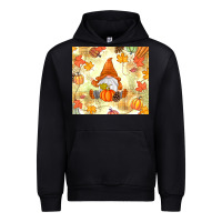 Black fall gnome Urban Hoodie - MaliasSmallBusiness