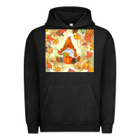 Pigment Black fall gnome Urban Hoodie - MaliasSmallBusiness