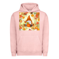 Pigment Salmon fall gnome Urban Hoodie - MaliasSmallBusiness