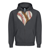 Smoke baseball heart Zipper Hoodie - HRA Design Shop