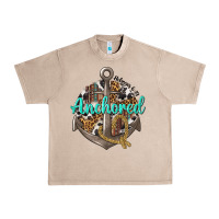 French Oak anchored hebrews 6 19 Urban Heavy Tee - texasbilliewilder