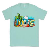Seafoam love summer teacher Classic Tee - Zillion Design Studio