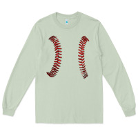 Matcha ball stitch Long Sleeve Tee - AdoDesignShop