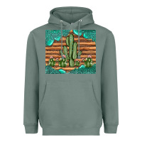 Sage cactus gemstone Heavyweight Hoodie - JahusDesignShop