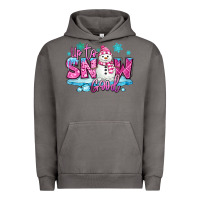 Pigment Tornado up to snow good pink christmas winter snowman Urban Hoodie - MaliasSmallBusiness