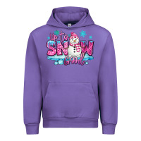 Tulip up to snow good pink christmas winter snowman Urban Hoodie - MaliasSmallBusiness