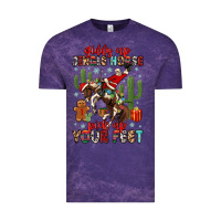 Cloud Purple giddy up jingle horse pick up your feet Vintage Tee - MaliasSmallBusiness