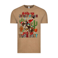 Giddy Up Jingle Horse Pick Up Your Feet Vintage Tee | Teevron