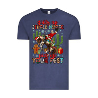 Vintage Denim giddy up jingle horse pick up your feet Vintage Tee - MaliasSmallBusiness