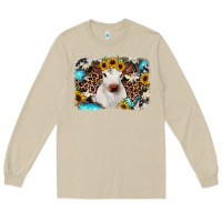 Mushroom cowhide leopard calf Long Sleeve Tee - RanaPortraitStore
