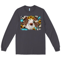 Smoke cowhide leopard calf Long Sleeve Tee - RanaPortraitStore