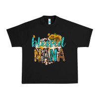 Black blessed nana with sunflowers Urban Heavy Tee - texasbilliewilder