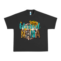 Pigment Black blessed nana with sunflowers Urban Heavy Tee - texasbilliewilder