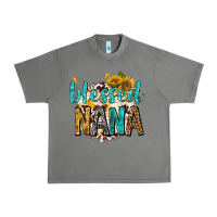 Tornado blessed nana with sunflowers Urban Heavy Tee - texasbilliewilder