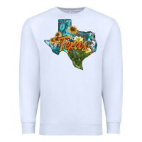 White western texas map Premium Sweatshirt - AdoDesignShop