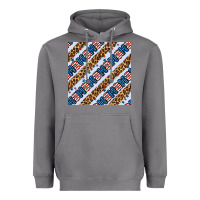 Storm american mama leopard seamless pattern Heavyweight Hoodie - BundleAndBundleShop