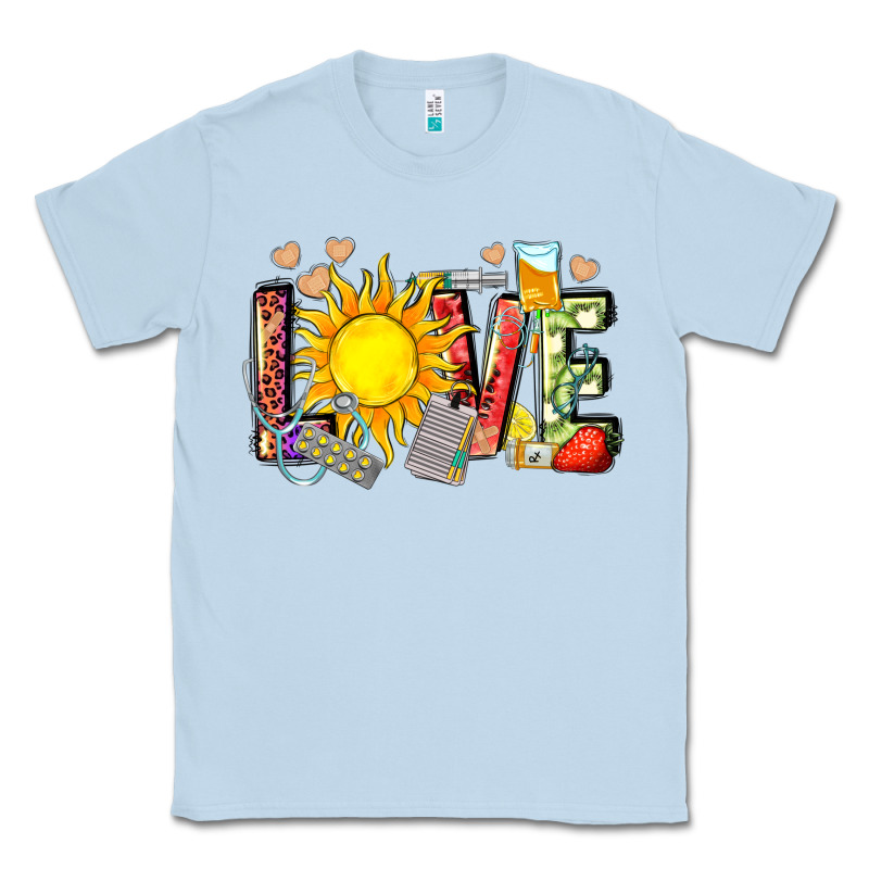 Love Summer Nurse Classic Tee by Zillion Design Studio | Teevron