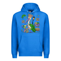 True Royal mardi gras pelican Premium Hoodie - MaliasSmallBusiness