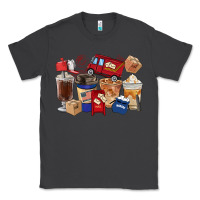 Smoke postal worker coffee cups Classic Tee - FaDigitalArtStudio