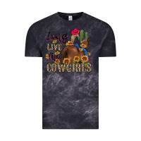 Cloud Black long live the cowgirls Vintage Tee - MaliasSmallBusiness