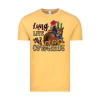 Vintage Mustard long live the cowgirls Vintage Tee - MaliasSmallBusiness