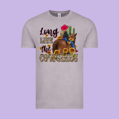 Vintage Tee long live the cowgirls
