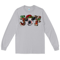 Moon Dust christmas joy with heifer cow Long Sleeve Tee - RanaPortraitStore