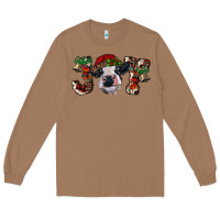 Toasted Coconut christmas joy with heifer cow Long Sleeve Tee - RanaPortraitStore
