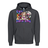 Smoke one hop lunch day Zipper Hoodie - RacoonDesign