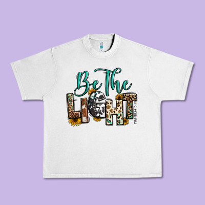 Be The Light Matthew 5 14 Urban Heavy Tee Designed By Ranaportraitstore
