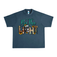 Midnight Navy be the light matthew 5 14 Urban Heavy Tee - RanaPortraitStore