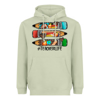 Matcha #teacherlife pencils Heavyweight Hoodie - JahusDesignShop