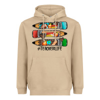 Mushroom #teacherlife pencils Heavyweight Hoodie - JahusDesignShop
