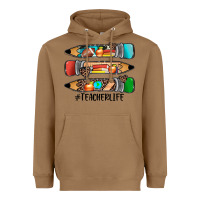 Toasted Coconut #teacherlife pencils Heavyweight Hoodie - JahusDesignShop