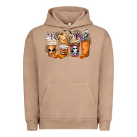 Pigment Burro nightmare coffee cups Urban Hoodie - MaliasSmallBusiness