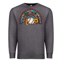 Charcoal Heather baseball rainbow Premium Sweatshirt - Artiststas