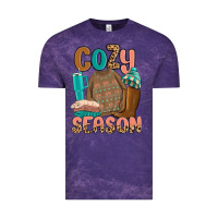 Cloud Purple cozy season Vintage Tee - MaliasSmallBusiness