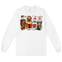 White harry coffee cups Long Sleeve Tee - Zillion Design Studio
