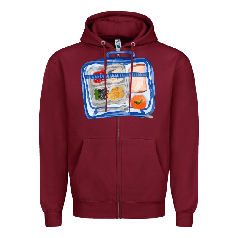 Lunchbox Fa Element Zipper Hoodie by FaDigitalArtStudio | Teevron