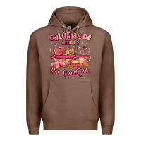 Chestnut calorias de amor no cuentan mexican valentines day Premium Hoodie - MaliasSmallBusiness