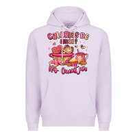 Lilac calorias de amor no cuentan mexican valentines day Premium Hoodie - MaliasSmallBusiness