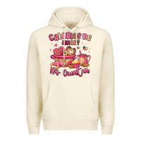 Sandshell calorias de amor no cuentan mexican valentines day Premium Hoodie - MaliasSmallBusiness
