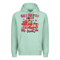 Seafoam calorias de amor no cuentan mexican valentines day Premium Hoodie - MaliasSmallBusiness