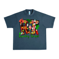 Midnight Navy christmas respiratory therapist Urban Heavy Tee - Zillion Design Studio