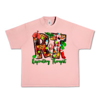 Salmon christmas respiratory therapist Urban Heavy Tee - Zillion Design Studio