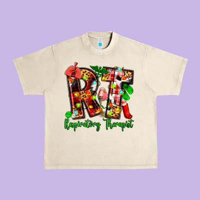 Urban Heavy Tee christmas respiratory therapist