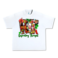 White christmas respiratory therapist Urban Heavy Tee - Zillion Design Studio