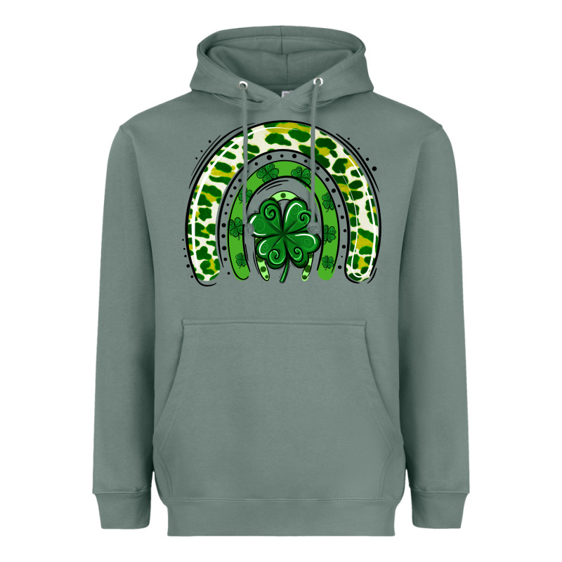 St Patrick Rainbow Heavyweight Hoodie by Jasminsmagicworld | Teevron