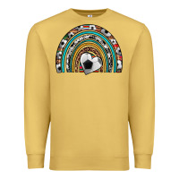 Antique Gold soccer rainbow Premium Sweatshirt - Artiststas
